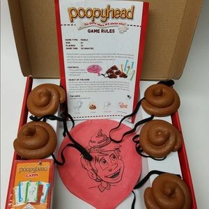 Poopyhead Family Game The Game Where #2 always Wins Preloved Pristine No reading